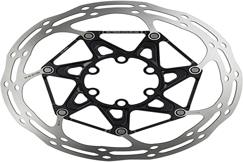 SRAM دوار الفرامل القرصية Centerline X - 160 ملم 6 مسامير فولاذية أسود/ فضي
